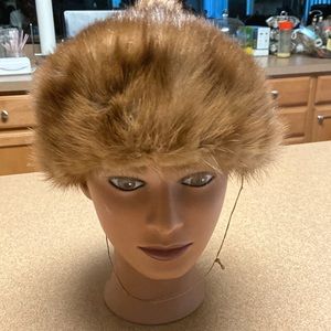 Vintage Mink Millenary Fur Hat